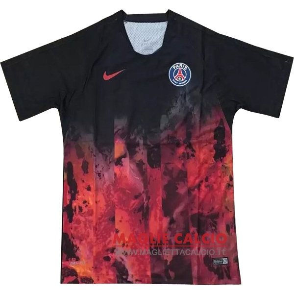 nuova formazione divisione magliette paris saint germain 2017-2018 rosso nero