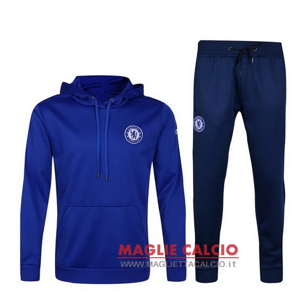 nuova chelsea insieme completo blu giacca 2017-2018