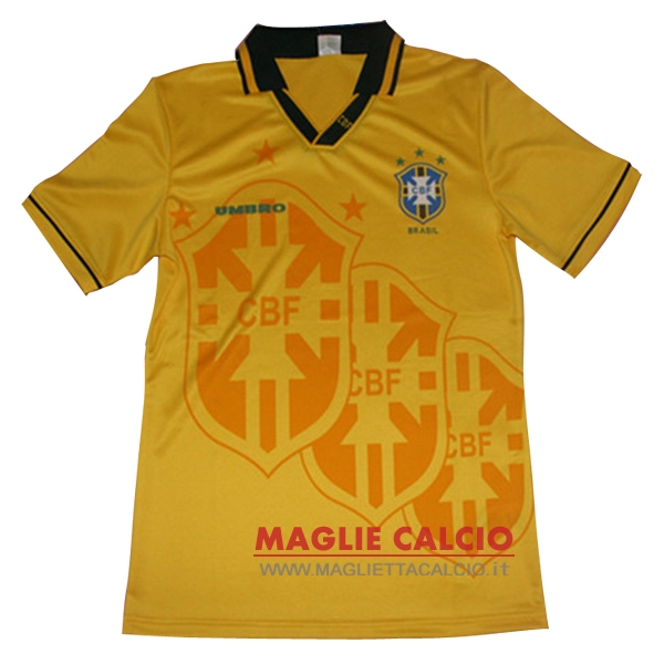 home magliette nuova brasile retro 1994