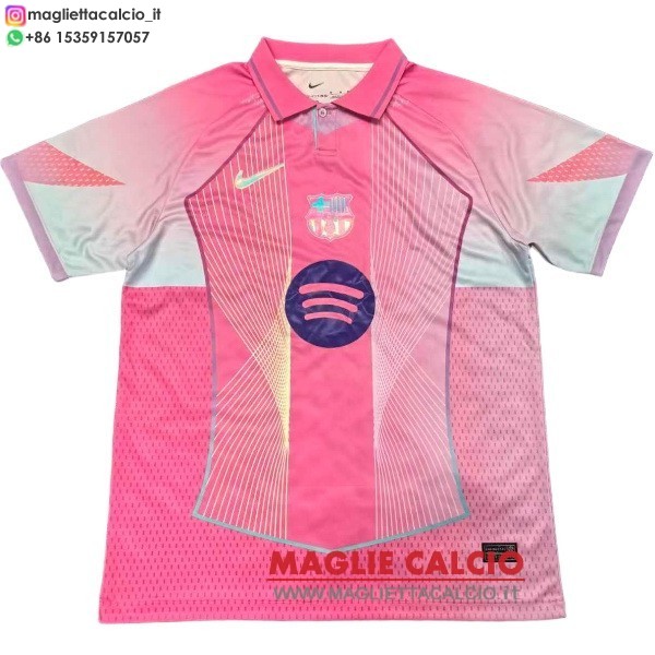 thailandia speciale divisione magliette barcellona 2025-2026 rosa I bianco
