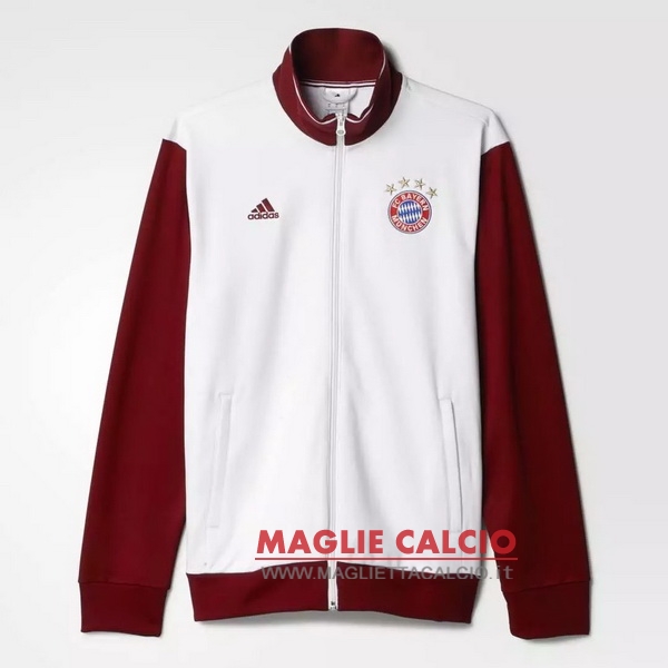 bayern monaco bianco nuova giacca 2016-2017