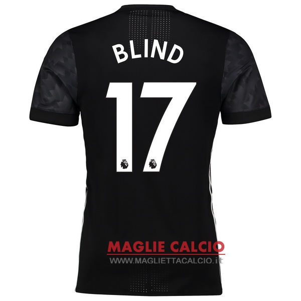 nuova maglietta manchester united 2017-2018 blind 17 seconda
