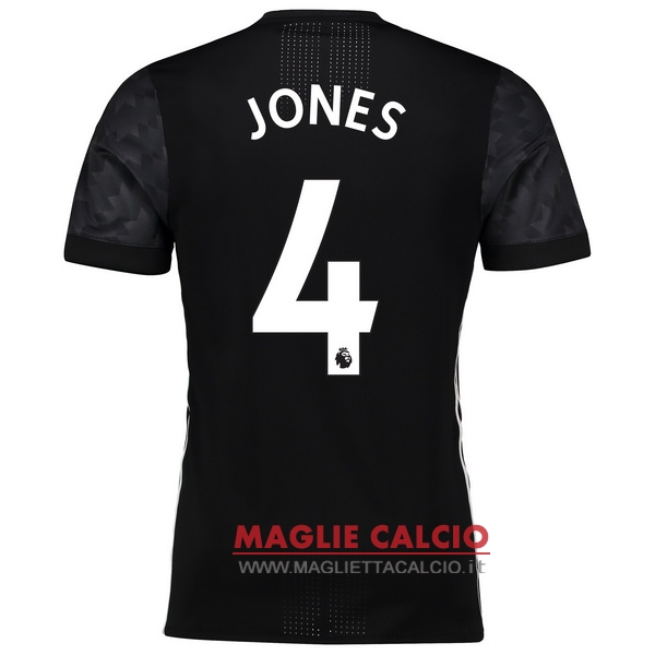 nuova maglietta manchester united 2017-2018 jones 4 seconda
