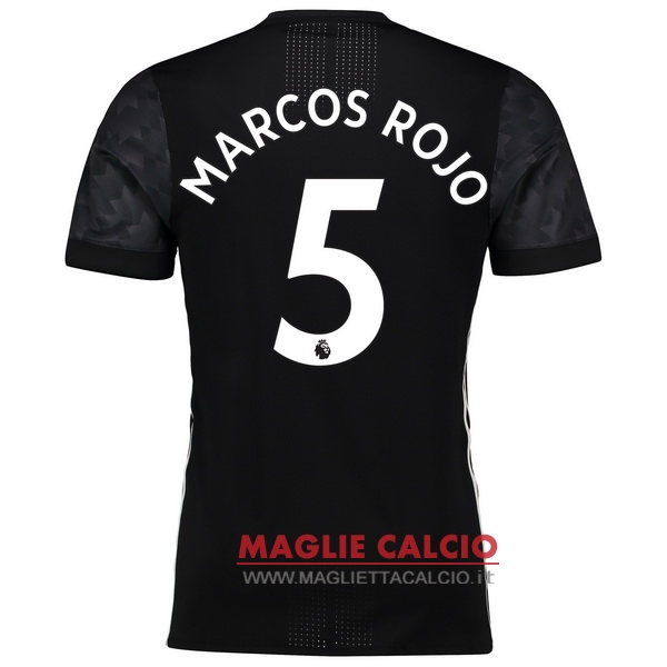 nuova maglietta manchester united 2017-2018 marcos rojo 5 seconda