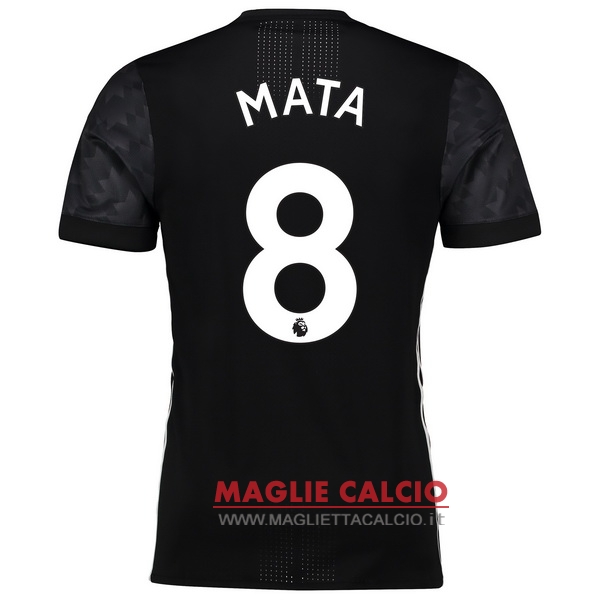 nuova maglietta manchester united 2017-2018 mata 8 seconda