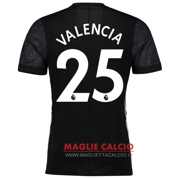 nuova maglietta manchester united 2017-2018 valencia 25 seconda