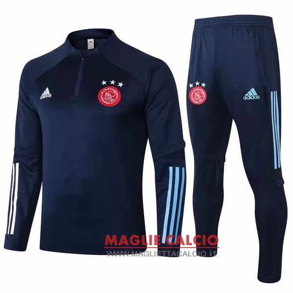 nuova ajax set completo blu giacca 2020-2021