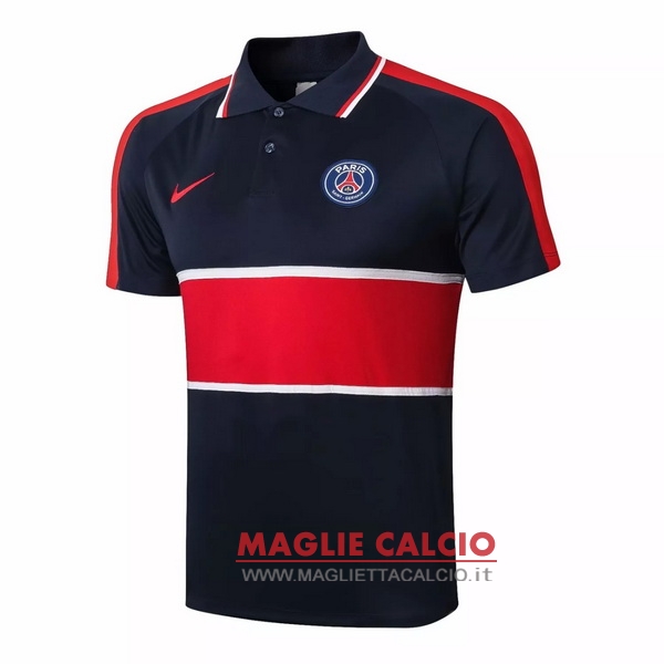 paris saint germain nero rosso bianco magliette polo nuova 2020-2021