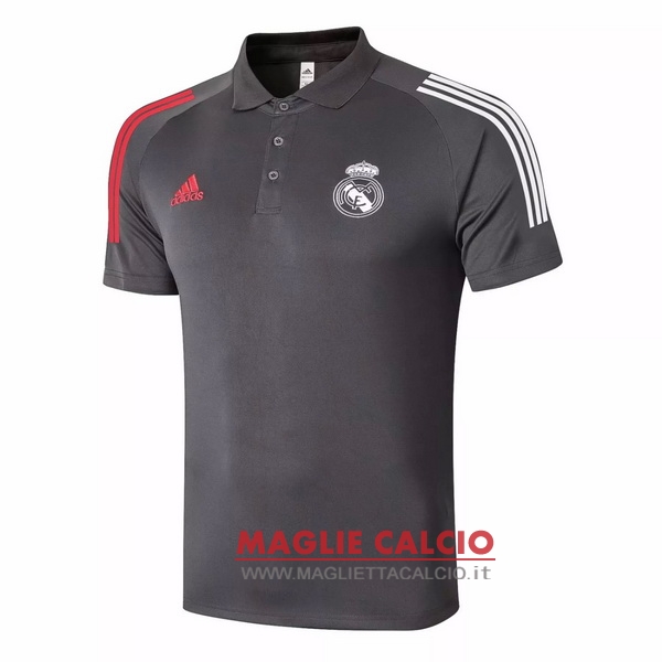 real madrid marron magliette polo nuova 2020-2021