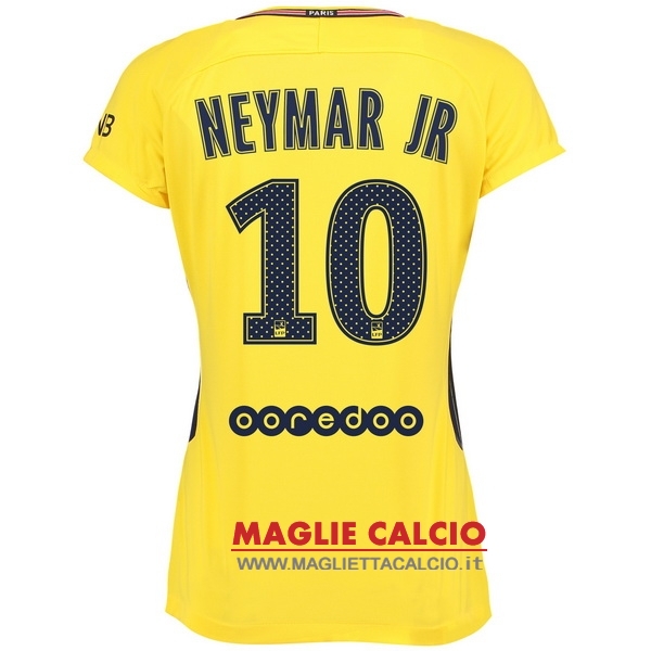 nuova maglietta donna paris saint germain 2017-2018 neymar JR 10 seconda
