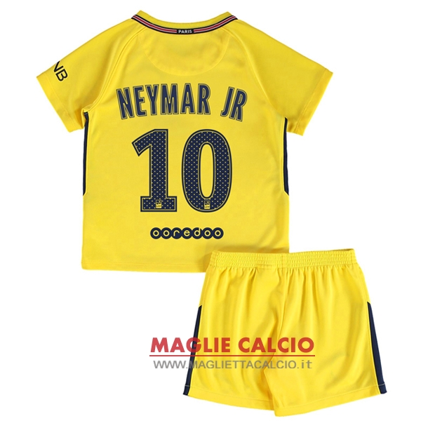 nuova seconda maglietta paris saint germain bambino 2017-2018 neymar JR 10