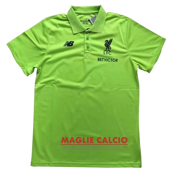 liverpool verde magliette polo nuova 2017-2018