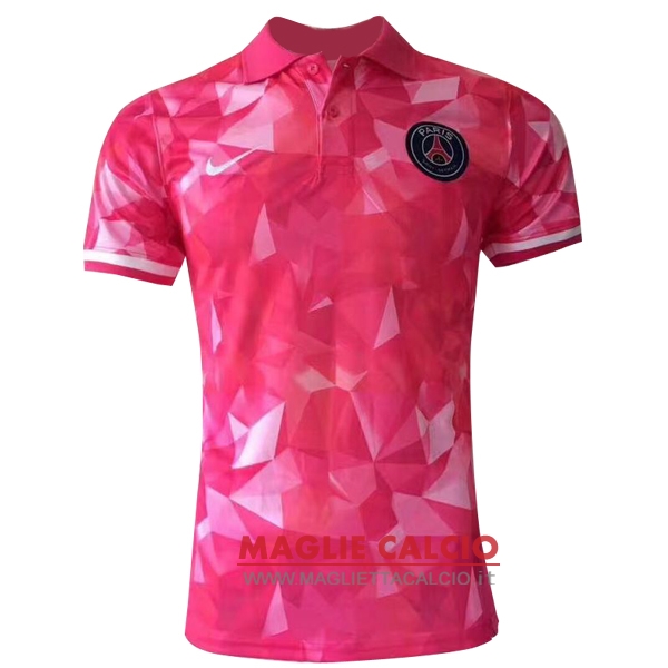 paris saint germain rosa magliette polo nuova 2017-2018