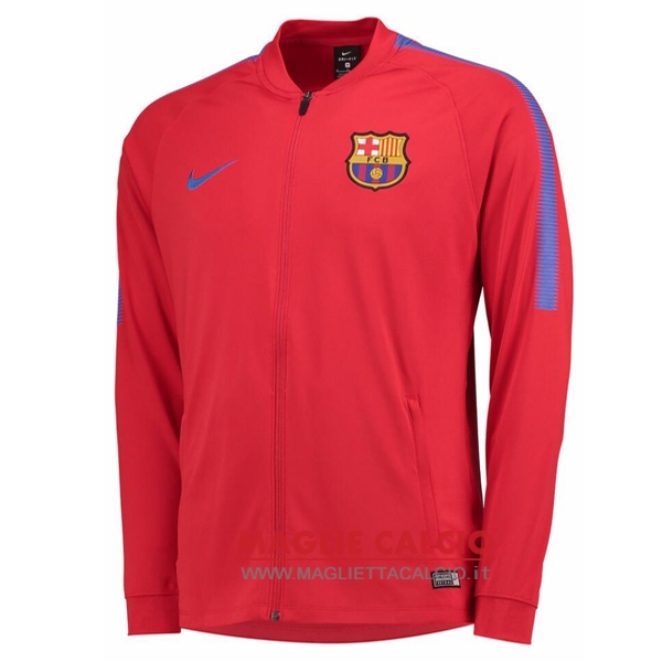 barcelona rosso nuova giacca 2017-2018