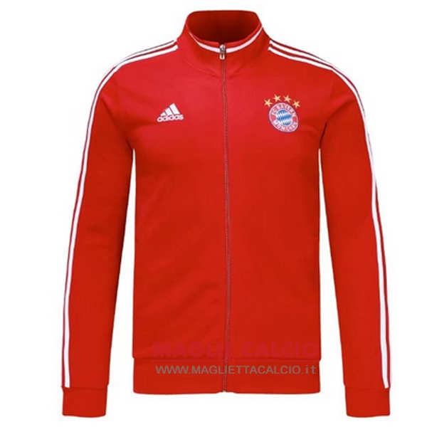 bayern monaco rosso nuova giacca 2017-2018