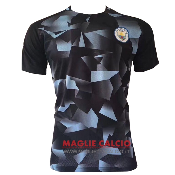 nuova magliette manchester city formazione 2017-2018 nero grigio