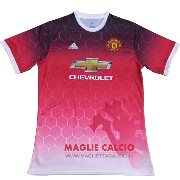 nuova formazione divisione magliette manchester united 2017-2018 rosa