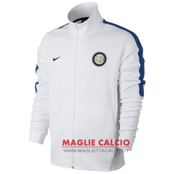 inter milan bianco nuova giacca 2017-2018