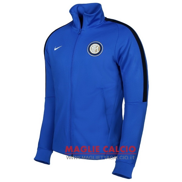 inter milan blu nuova giacca 2017-2018