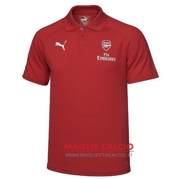 arsenal rosso magliette polo nuova 2017-2018