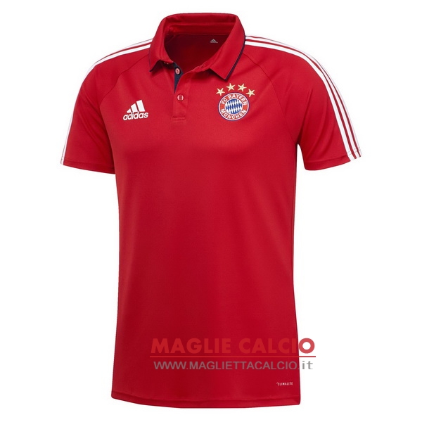 bayern munich rosso magliette polo nuova 2017-2018