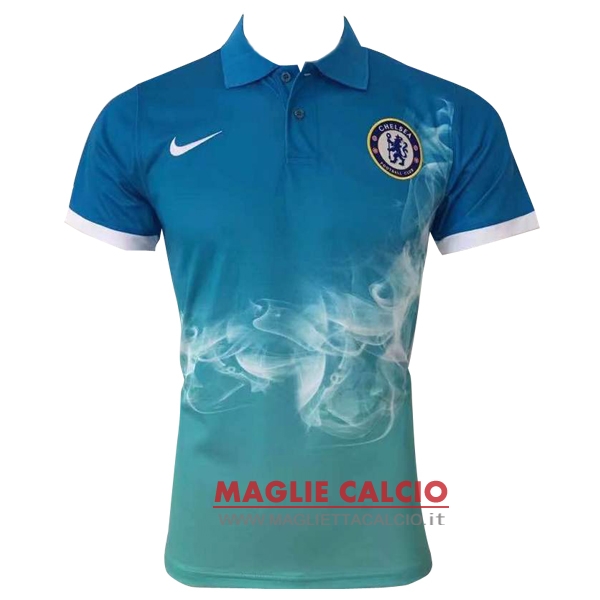 chelsea blu verde magliette polo nuova 2017-2018