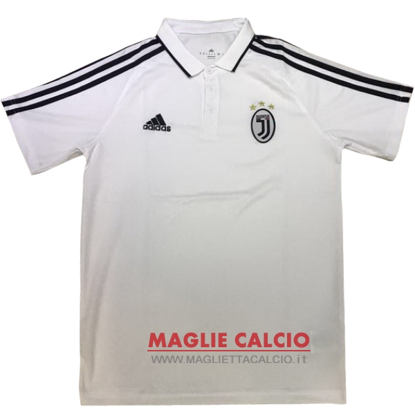 juventus bianco nero magliette polo nuova 2017-2018