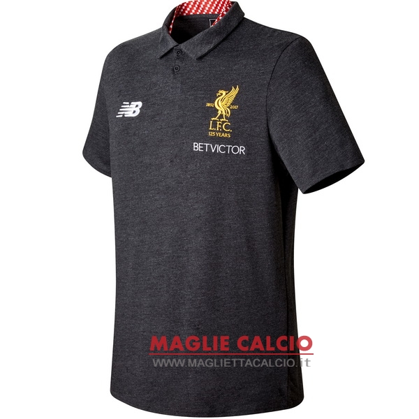 liverpool grigio magliette polo nuova 2017-2018