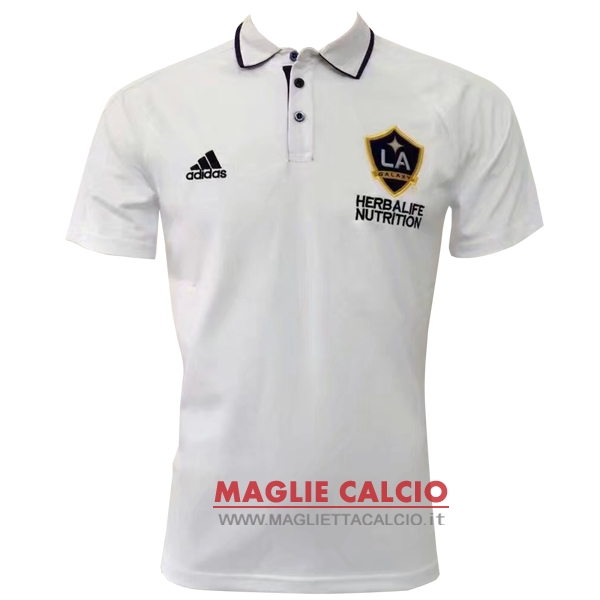 los angeles galaxy bianco magliette polo nuova 2017-2018