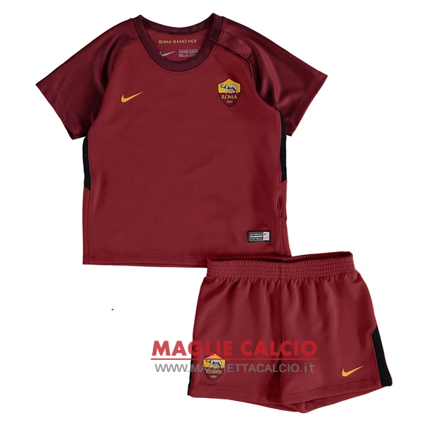 nuova prima magliette roma bambino 2017-2018