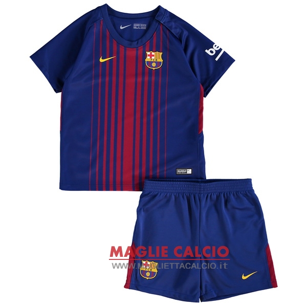 nuova prima magliette barcellona bambino 2017-2018