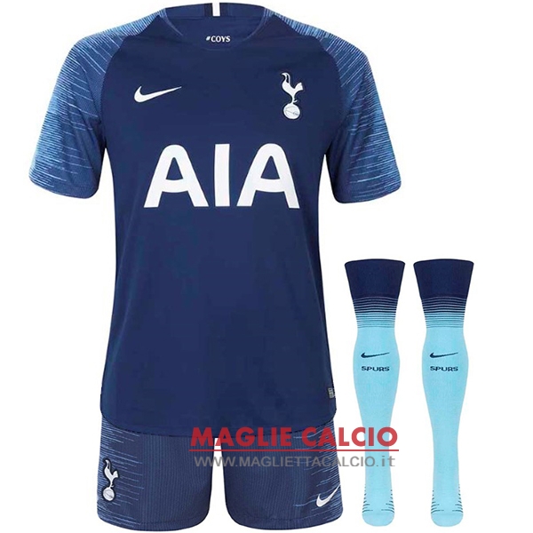 nuova seconda divisione magliette tottenham hotspur 2018-2019（pantaloncini+calze）