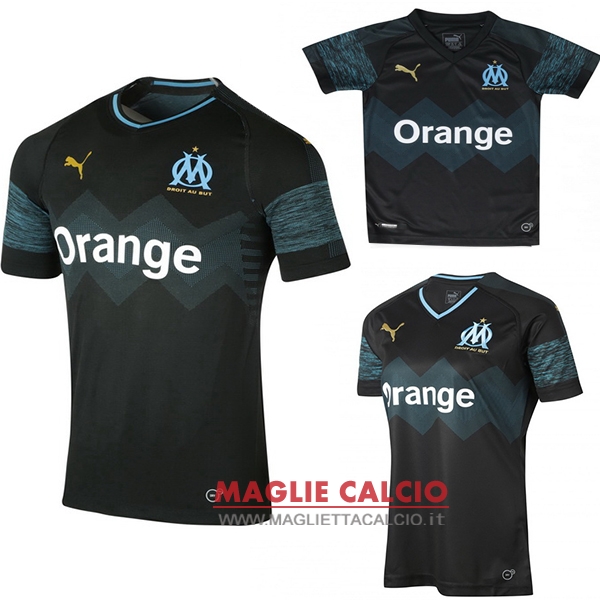 nuova seconda divisione magliette marseille 2018-2019（donna+bambino）