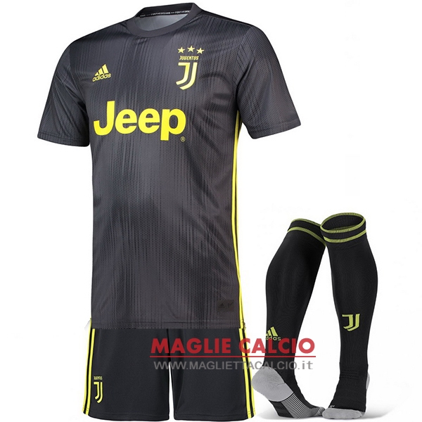 nuova terza divisione magliette juventus 2018-2019（pantaloncini+calze）