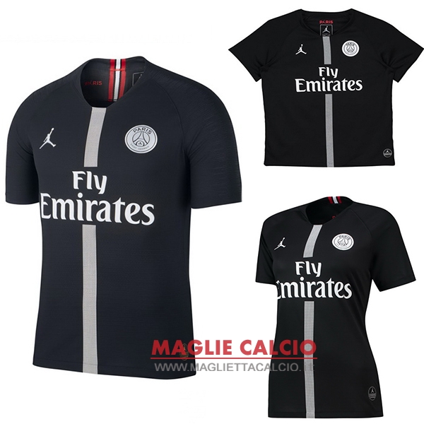 nuova terza prima divisione magliette paris saint germain 2018-2019（donna+bambino）