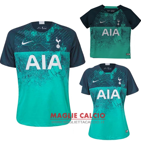 nuova terza divisione magliette tottenham hotspur 2018-2019（donna+bambino）