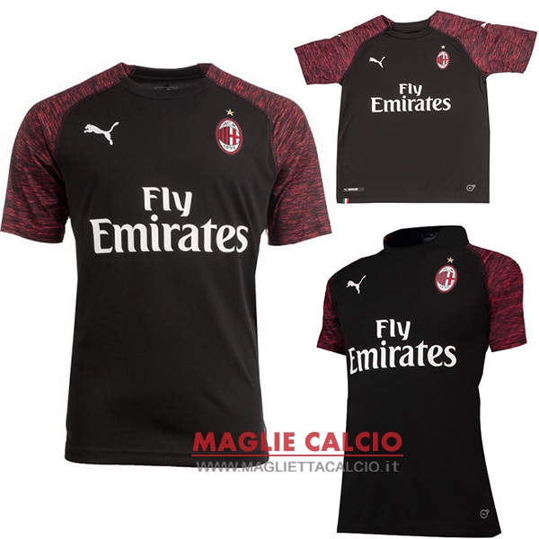 nuova terza divisione magliette ac milan 2018-2019（donna+bambino）