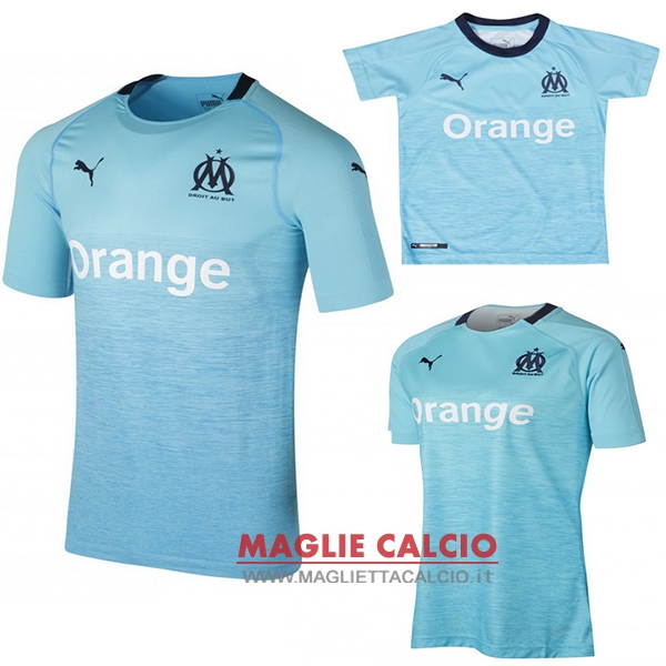 nuova terza divisione magliette marseille 2018-2019（donna+bambino）