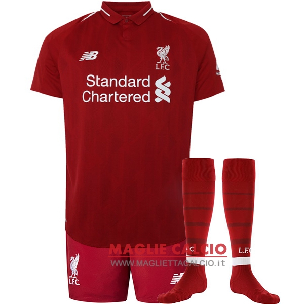 nuova prima divisione magliette liverpool 2018-2019（pantaloncini+calze）