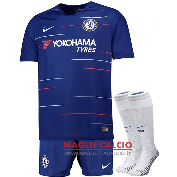 nuova prima divisione magliette chelsea 2018-2019（pantaloncini+calze）