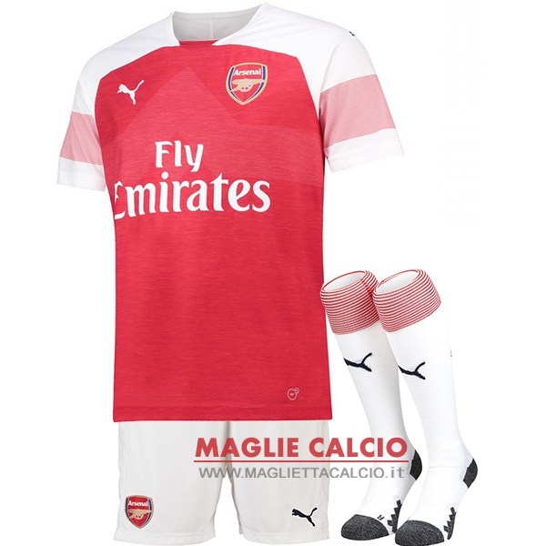 nuova prima divisione magliette arsenal 2018-2019 （pantaloncini+calze）