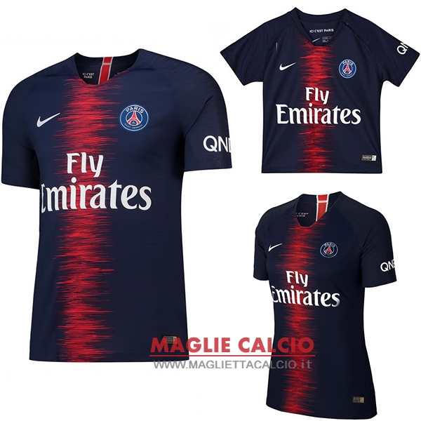 nuova prima divisione magliette paris saint germain 2018-2019（donna+bambino）