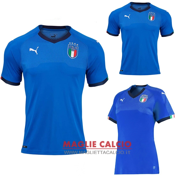 nuova prima divisione magliette italia 2018（donna+bambino）