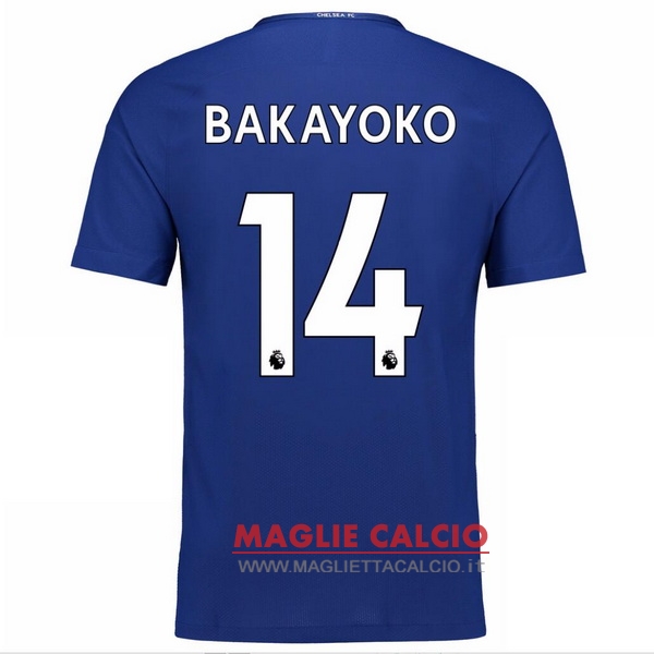 nuova maglietta chelsea 2017-2018 bakayoko 14 prima