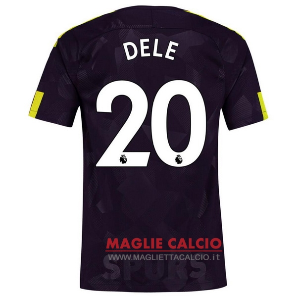 nuova maglietta tottenham hotspur 2017-2018 dele 20 terza