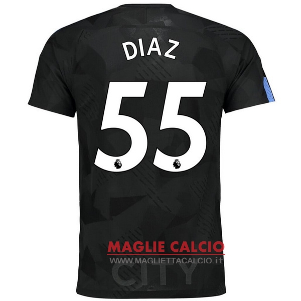 maglietta manchester city 2017-2018 diaz 55 terza