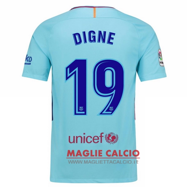 nuova maglietta barcellona 2017-2018 digne 19 seconda