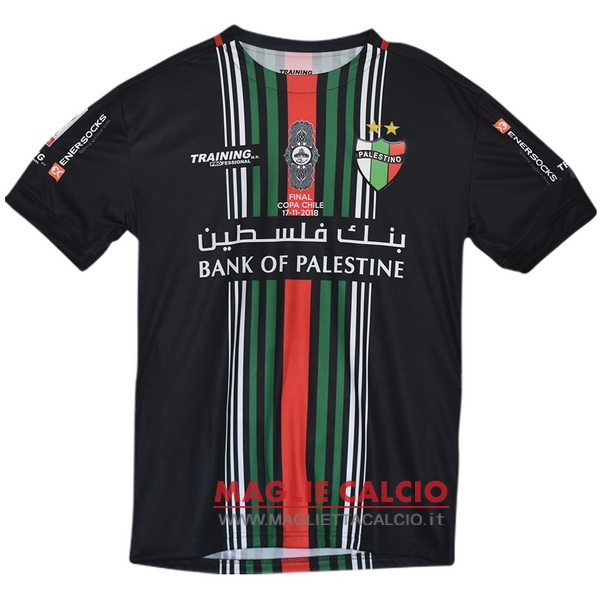 coppa finale divisione magliette palestino 2018-2019 nero