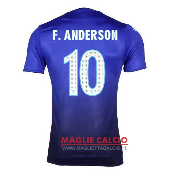 nuova maglietta lazio 2017-2018 f.anderson 10 terza