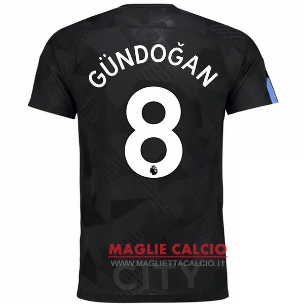 maglietta manchester city 2017-2018 gundogan 8 terza
